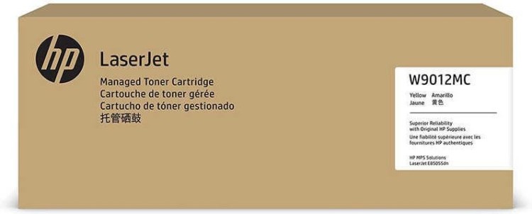 Картридж HP W9012MC оригинальный для принтера HP Color LaserJet Managed E85055, жёлтый, 35000 стр. Картридж HP W9012MC оригинальный для принтера HP Color LaserJet Managed E85055, жёлтый, 35000 стр.