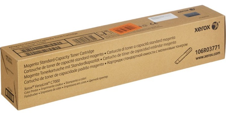 Картридж Xerox 106R03771 оригинальный для Xerox VersaLink C7000, magenta, (3 300 страниц) Картридж Xerox 106R03771 оригинальный для Xerox VersaLink C7000, magenta, (3 300 страниц)