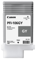 Картридж струйный Canon PFI-106 GY для принтеров iPF6300S/ 6400/ 6450, 130 мл