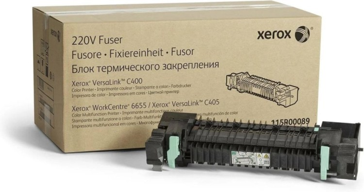 Фьюзер Xerox 115R00089 оригинальный для Xerox WorkCentre 6655, VersaLink C400/ C405, 220V, 100000 стр. Фьюзер Xerox 115R00089 оригинальный для Xerox WorkCentre 6655, VersaLink C400/ C405, 220V, 100000 стр.