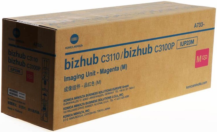 Фотобарабан Konica-Minolta UP-23M/ IUP23M/ A7330EH оригинальный для принтеров bizhub C3110/ C3100P, пурпурный, 25000 стр. Фотобарабан Konica-Minolta UP-23M/ IUP23M/ A7330EH оригинальный для принтеров bizhub C3110/ C3100P, пурпурный, 25000 стр.