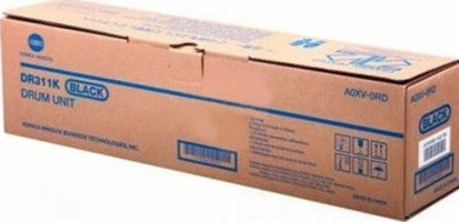 Фотобарабан Konica-Minolta DR-311K (A0XV0RD) оригинальный для принтеров bizhub C220/ C280/ C360, чёрный, 70000 стр.