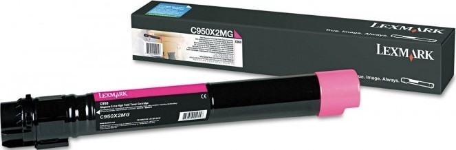 Картридж лазерный Lexmark C950X2MG для принтеров C950x, пурпурный, 22000 стр.