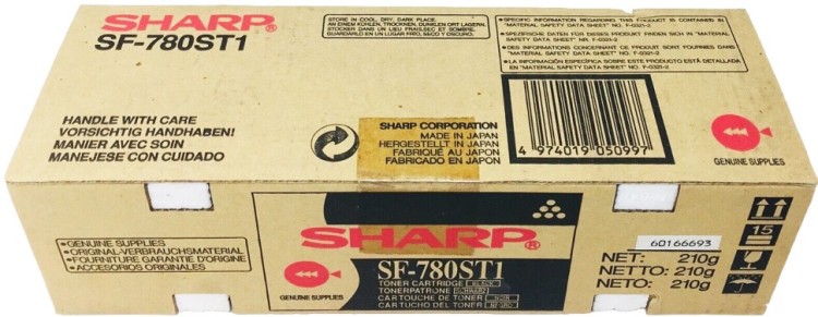 Картридж Sharp (SF-780ST1/SF780ST1) оригинальный для Sharp SF-7800/ SF-7830/ SF-7850/ SF-7855, чёрный, 6000 стр.