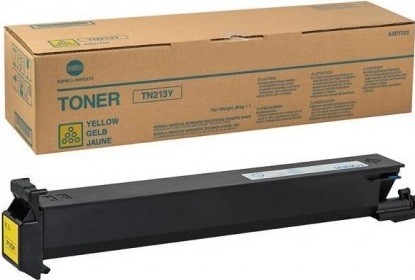 Картридж Konica-Minolta TN-213Y (A0D7252) оригинальный для принтеров bizhub C200/ C203/ C25, жёлтый, 19000 стр. Картридж Konica-Minolta TN-213Y (A0D7252) оригинальный для принтеров bizhub C200/ C203/ C25, жёлтый, 19000 стр.