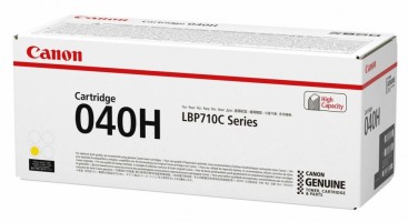 Тонер-картридж Canon 040HY для принтеров LBP710Cx/ 712Cx, желтый, 10000 стр.