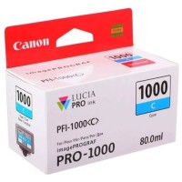 Картридж струйный Canon PFI-1000 C для принтеров Pixma MG5740/  MG6840/  MG7740, 80  мл