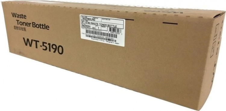Бункер отработанного тонера Kyocera WT-5190 (1902R60UN0) оригинальный для принтеров Kyocera TASKalfa 306ci/ 307ci, 44000 стр.