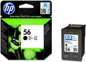 Картридж HP (C6656AE) оригинальный для DJ 5500/PS 7150/7350/7660 черный №56 19ml