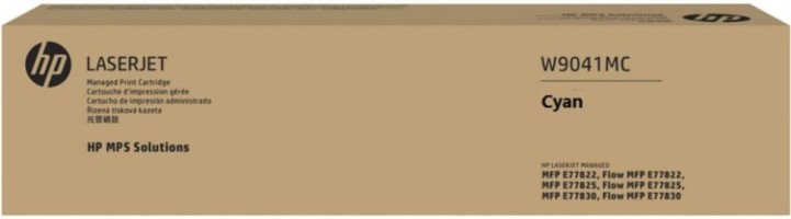 Картридж HP W9041MC Cyan оригинальный для принтеров LaserJet E77825/ E77822/ E77830, голубой, 32000 стр.