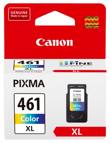 Картридж струйный Canon CL-461XL для принтеров Pixma TS5340, 12  мл