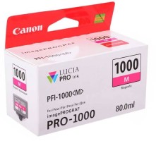 Картридж струйный Canon PFI-1000 M для принтеров Pixma MG5740/  MG6840/  MG7740, 80  мл