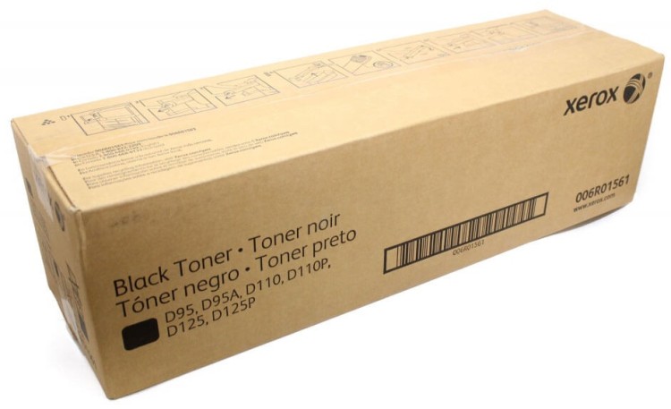 Картридж Xerox 006R01561 оригинальный для Xerox D95/ D110/ D125, black, (65 300 стр.)
