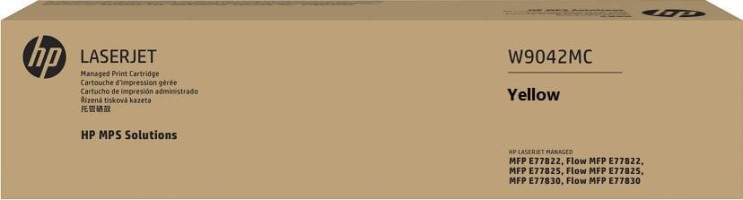 Картридж HP W9042MC Yellow оригинальный для принтеров LaserJet E77825/ E77822/ E77830, жёлтый, 32000 стр.