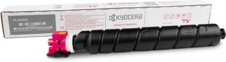 Картридж Kyocera TK-8555M (1T02XCBNL0) оригинальный для принтеров TASKalfa 5054ci/ 6054ci/ 7054ci, пурпурный, 24 000 стр.