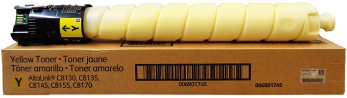 Картридж Xerox 006R01745 (Metered) оригинальный для принтеров Xerox AltaLink C8130/ C8135/ C8145/ C8155/ C8170, жёлтый, 21000 страниц