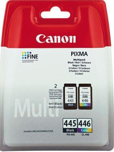 Картридж струйный Canon PG-445/ CL-446 для принтеров PIXMA MG2540, PIXMA MG2440, 16 мл