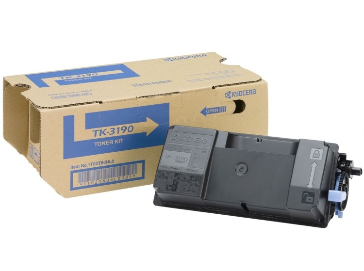 Картридж Kyocera TK-3190 (1T02T60NL0) оригинальный для принтеров P3055dn/P3060dn black (25000 стр.)