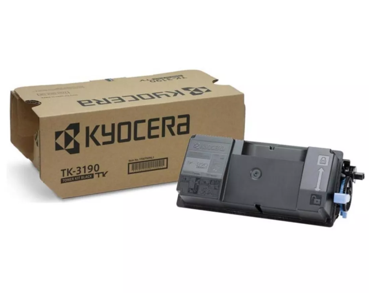 Картридж Kyocera TK-3190 (1T02T60NL0) оригинальный для Kyocera P3045dn/ P3050dn/ P3055dn/ P3060dn, увеличенный, 25000 стр.