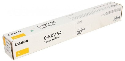 Картридж Canon C-EXV54Y (1397C002) оригинальный для Canon iR ADV C3025/ C3025i, yellow, 8500 страниц