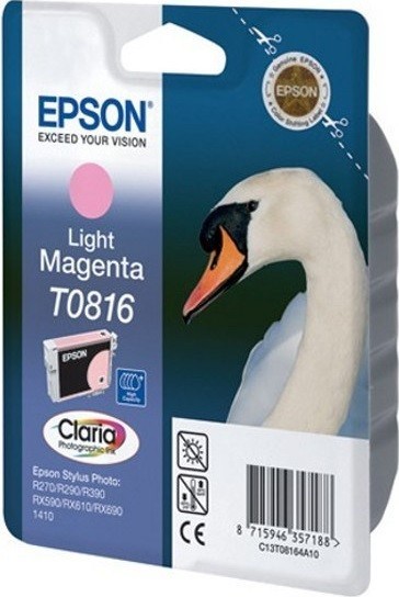 Картридж струйный Epson оригинальный C13T11164A10 / C13T08164A10 для Stylus Photo R270/R290/RX590 (light magenta) (cons ink) Картридж струйный Epson оригинальный C13T11164A10 / C13T08164A10 для Stylus Photo R270/R290/RX590 (light magenta) (cons ink)