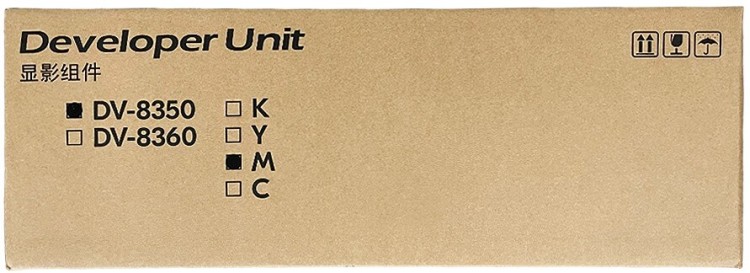 Блок проявки Kyocera DV-8350M (302L793020/ 302L793021) оригинальный для принтера Kyocera TASKalfa 2552ci/ 3252ci/ 2553ci/ 3253ci, пурпурный, 600 000 стр.