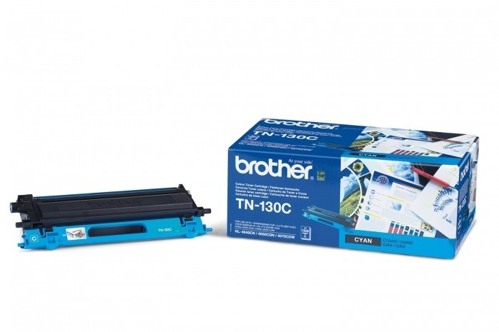 Картридж лазерный Brother TN-130C (TN130C) оригинальный для принтеров MFC-9440CN/ MFC-9840/ HL-4040CN/ HL-4050/ HL-4070/ DCP-9040/ DCP-9045 cyan (1 500 стр.)