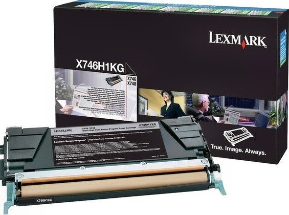 Картридж лазерный Lexmark X746H1KG для принтеров X746/748, черный, 12000 стр.