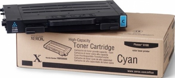 Картридж Xerox 106R00680 оригинальный для Xerox Phaser 6100, cyan, увеличенный, (5000 страниц) Картридж Xerox 106R00680 оригинальный для Xerox Phaser 6100, cyan, увеличенный, (5000 страниц)