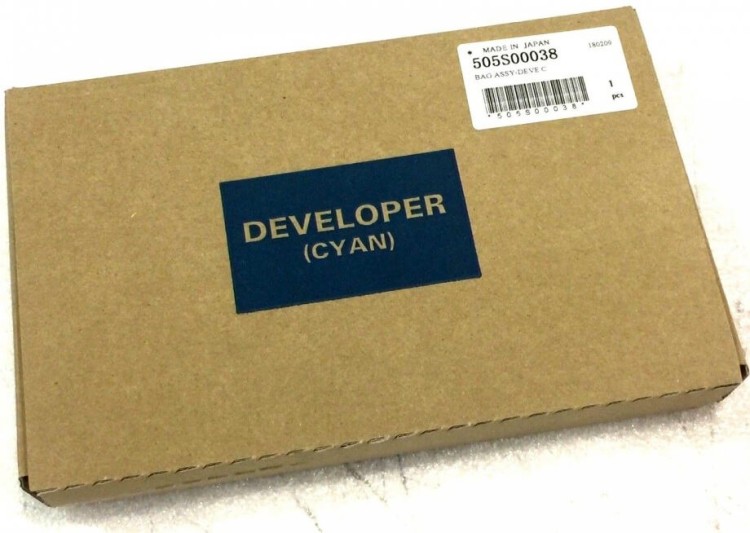 Девелопер Xerox 505S00038 оригинальный для принтера Xerox Versant 80/ 180/ 2100, голубой, 55000 стр.