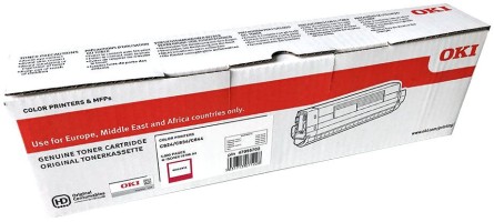 Картридж OKI (47095702/47095706) оригинальный для принтеров C824/ C834/ C844, пурпурный, 5000 стр.