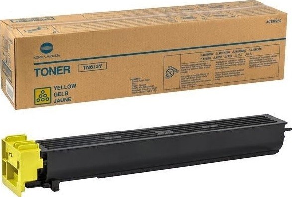 Картридж Konica-Minolta TN-613Y оригинальный для принтеров bizhub C452/ C552/ C652, жёлтый, 30000 стр. Картридж Konica-Minolta TN-613Y оригинальный для принтеров bizhub C452/ C552/ C652, жёлтый, 30000 стр.