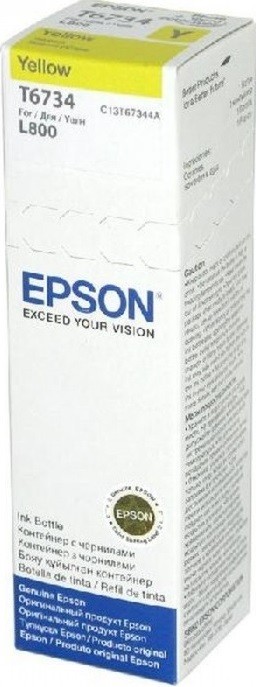 C13T67344A Чернила Epson для L800 (yellow) 70 мл (cons ink)