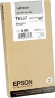 Картридж струйный Epson оригинальный C13T653700 для Stylus Pro 4900, (200ml) : Light Black