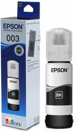 Чернила Epson C13T00V198 (003 Black) EcoTank оригинальные для Epson L3100/ L3101/ L3110/ L3150, чёрный, 65мл