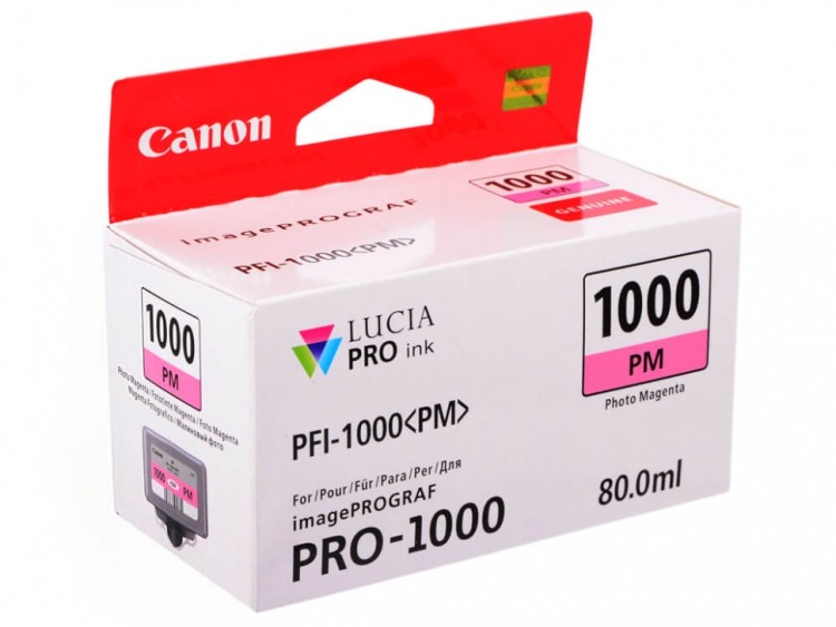 Картридж струйный Canon PFI-1000 PM для принтеров Pixma MG5740/  MG6840/  MG7740, 80  мл