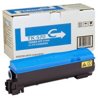 Картридж Kyocera TK-570C (1T02HGCEU0) оригинальный для принтеров FS-C5400DN/ P7035CDN cyan, 12000 страниц
