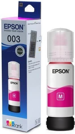 Чернила Epson C13T00V398 (003 Magenta) EcoTank оригинальные для Epson L3100/ L3101/ L3110/ L3150, пурпурный, 65мл