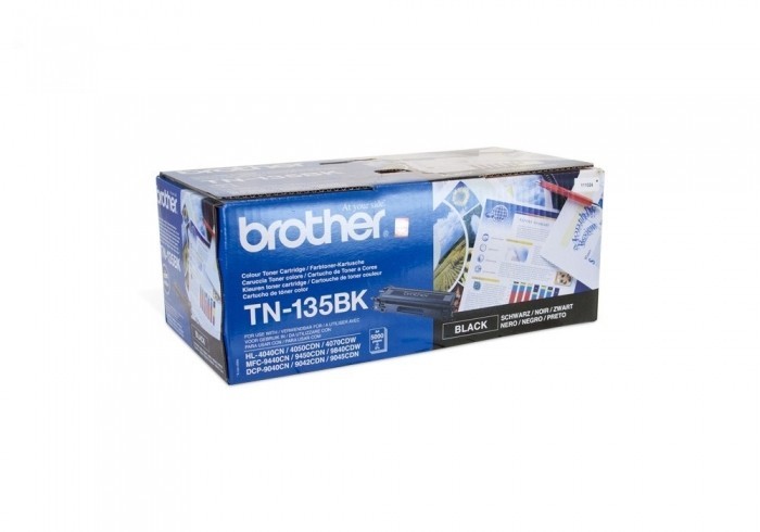 Картридж лазерный Brother TN-135Bk (TN135Bk) оригинальный для принтеров MFC-9440CN/ MFC-9840/ HL-4040CN/ HL-4050/ HL-4070/ DCP-9040/ DCP-9045 black (5 000 стр.)