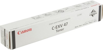 Тонер оригинальный Canon C-EXV47BK 8516B002 для принтеров iR-ADV C351iF/ C350i/ C250i, чёрный (19 000 стр.)