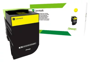 Картридж лазерный Lexmark 80C8HYE для принтеров CX310/ 410/ 510, желтый, 3000 стр.