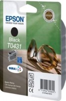Картридж струйный Epson оригинальный T0431 C13T04314010 Epson ST C84/86 черный
