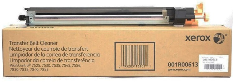 Модуль очистки ленты переноса Xerox 001R00613 оригинальный для Xerox WorkCentre 7830/ 7835/ 7845/ 7855/ 7525/ 7530/ 7535/ 7545/ 7556, AltaLink C8030/ C8035/ C8045/ C8055/ C8070, 160 000 стр. Модуль очистки ленты переноса Xerox 001R00613 оригинальный для Xerox WorkCentre 7830/ 7835/ 7845/ 7855/ 7525/ 7530/ 7535/ 7545/ 7556, AltaLink C8030/ C8035/ C8045/ C8055/ C8070, 160 000 стр.
