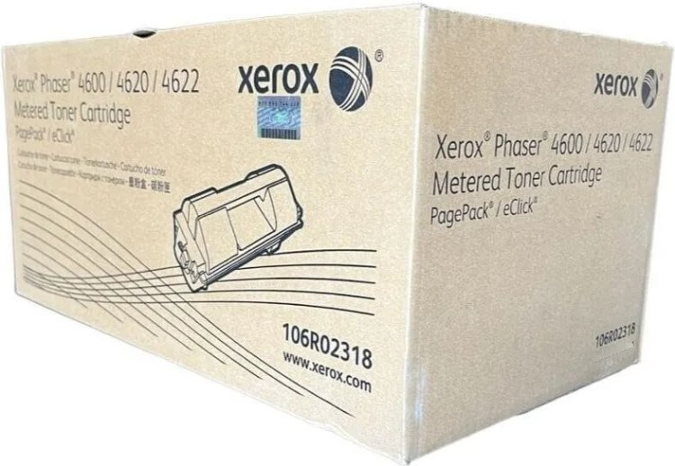 Картридж Xerox 106R02318 (Metered) оригинальный для Xerox Phaser 4600/ 4620/ 4622, black, увеличенный (40000 страниц) Картридж Xerox 106R02318 (Metered) оригинальный для Xerox Phaser 4600/ 4620/ 4622, black, увеличенный (40000 страниц)