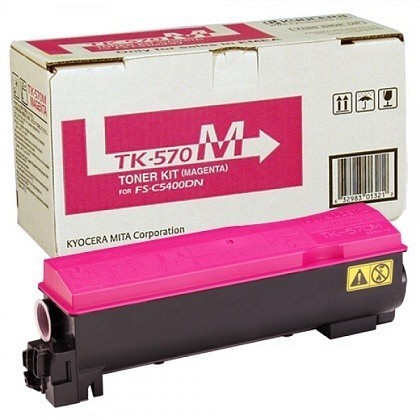 Картридж Kyocera TK-570M (1T02HGBEU0) оригинальный для принтеров FS-C5400DN/ P7035CDN magenta, 12000 страниц Картридж Kyocera TK-570M (1T02HGBEU0) оригинальный для принтеров FS-C5400DN/ P7035CDN magenta, 12000 страниц
