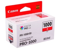 Картридж струйный Canon PFI-1000 R для принтеров Pixma MG5740/  MG6840/  MG7740, 80  мл