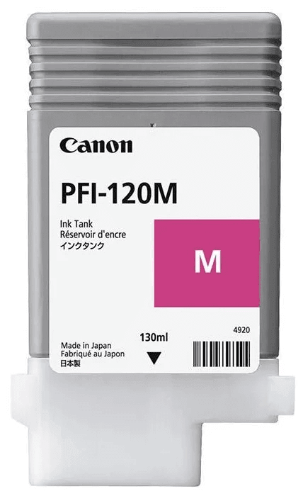 Картридж струйный Canon PFI-120M для принтеров TM-200/  TM-205/  TM-300/  TM-305, 130  мл