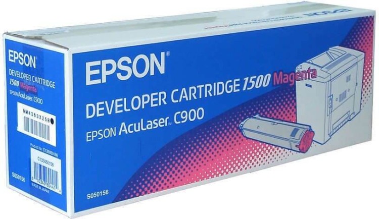 Картридж Epson C13S050156/ S050156 оригинальный для Epson Aculaser C900/ C1900, пурпурный, 1500 стр.