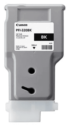 Картридж струйный Canon PFI-320BK для принтеров TM-200/ TM-205/ TM-300/ TM-305, 300 мл Картридж струйный Canon PFI-320BK для принтеров TM-200/ TM-205/ TM-300/ TM-305, 300 мл