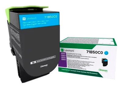 Картридж лазерный Lexmark 71B50C0 для принтеров CS317dn/ CS417dn/ CS517de/ CX317dn/ CX417dn/ CX517de, голубой, 2300 стр. Картридж лазерный Lexmark 71B50C0 для принтеров CS317dn/ CS417dn/ CS517de/ CX317dn/ CX417dn/ CX517de, голубой, 2300 стр.